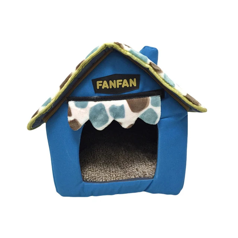 New Arrival Cute House Dog Bed Pet Bed Warm Soft Dogs Kennel Dog House Pet Sleeping Bag Cat Bed Cat House Cama Perro Pet Product