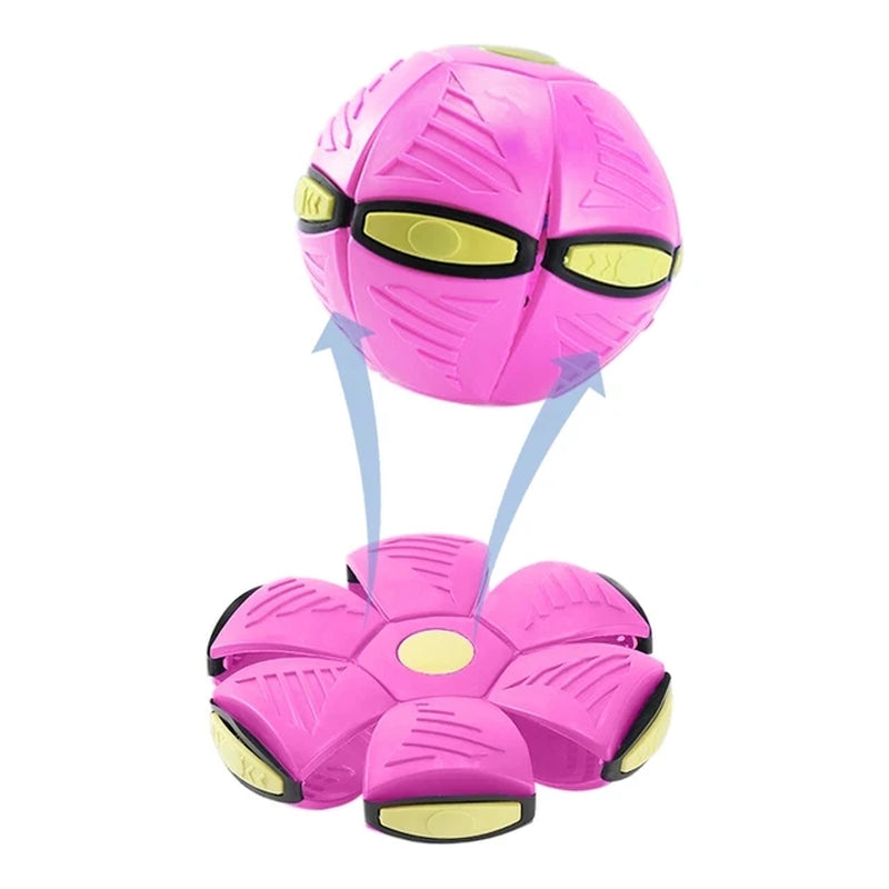 Interactive Flying Saucer Ball Dog Toys Magic Funny Pet Toy Flying Saucer Outdoor Dog Training Toy Pelota Perro Dogs Accessoires