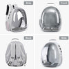 Pet Backpack Carrier with Harness Backpack with Bubble Clear Front for Cats, Small Dogs, Bunnies Etc with Harness Included, Pet Carrier for Traveling, Walking, Hiking and Outdoor Activities