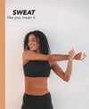 Sweet Sweat Waist Trimmer &#39;Toned&#39; for Women and Men | Premium Waist Trainer Belt to Tone Your Stomach &amp; Sweat More!