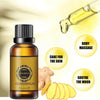 10 Pack Belly Drainage Ginger Oil, Ginger Oil Lymphatic Drainage Massage Oil, Natural Lymphatic Drainage Ginger Oil,Ginger Massage Oil,Plant Aroma Oil, Natural Ginger Essential Oil