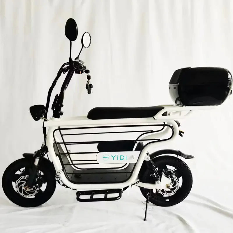 DUDU OEM Portable 14 Inch Tire Pet Basket Electric Mobility Scooter Electric Cargo Scooter