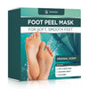 Foot Peel Mask - 2 Pack of Regular Skin Exfoliating Foot Masks for Dry, Cracked Feet, Callus, Dead Skin Remover - Feet Peeling Mask for Soft Baby Feet, Original Scent