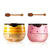 2PCS Lip Balm Honey Pot,Honey & Strawberry Lip Balm, Propolis Moisturizing Honey Lip Mask Lip Balm, Hydrating & Prevention Dry and Cracked Lip Scrubs Exfoliator